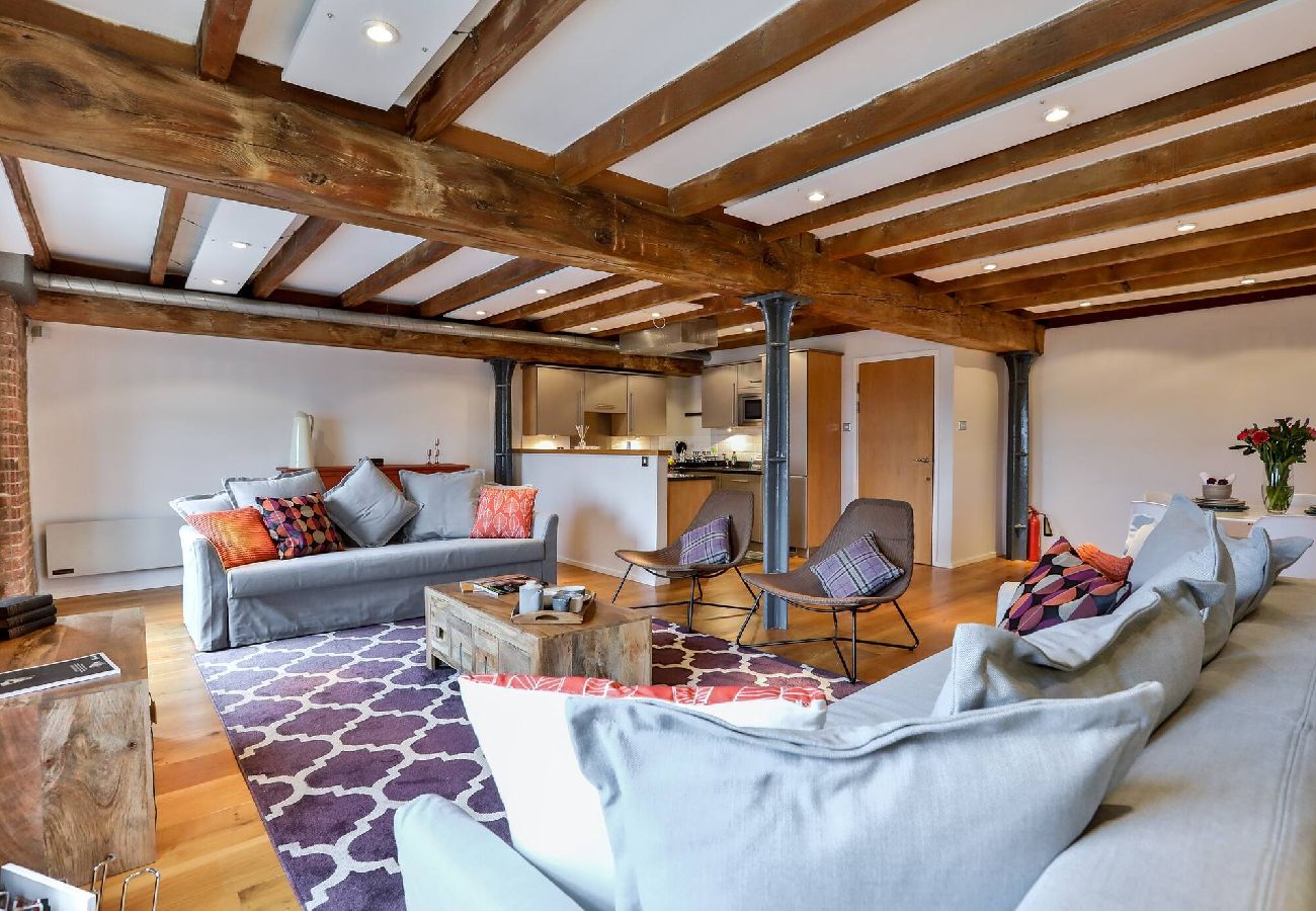 Apartment in London - ExCel Warehouse Conversion by Wild Roses 