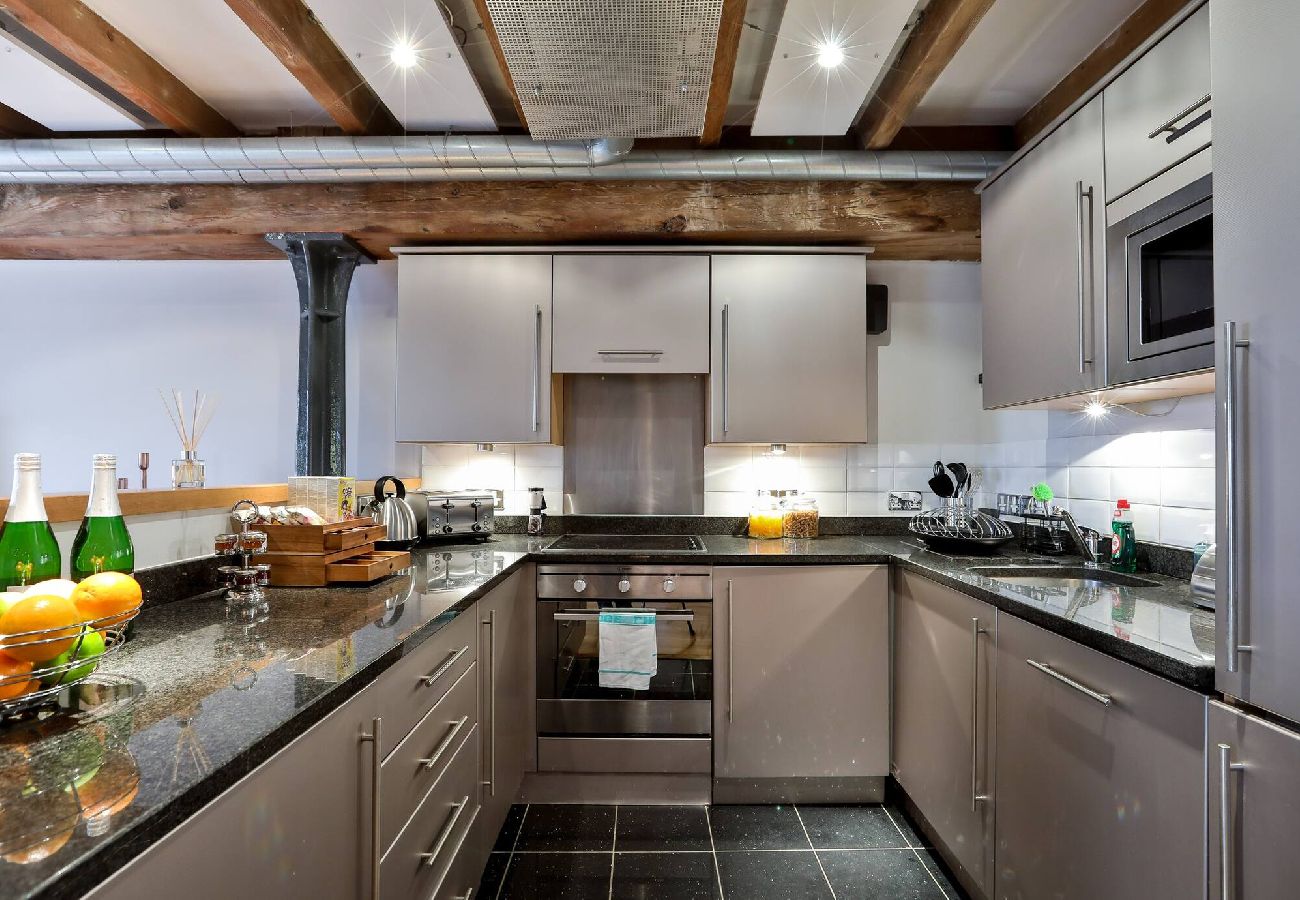 Apartment in London - ExCel Warehouse Conversion by Wild Roses 